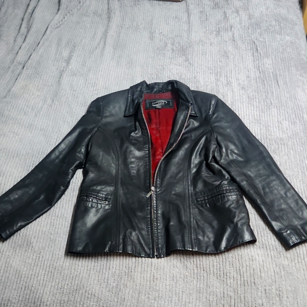Weather Vane Soft Leather Jacket - Women's